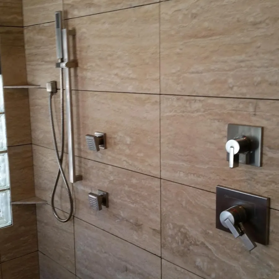 Shower fixture installation for Water Heater Replacement in Queensbury